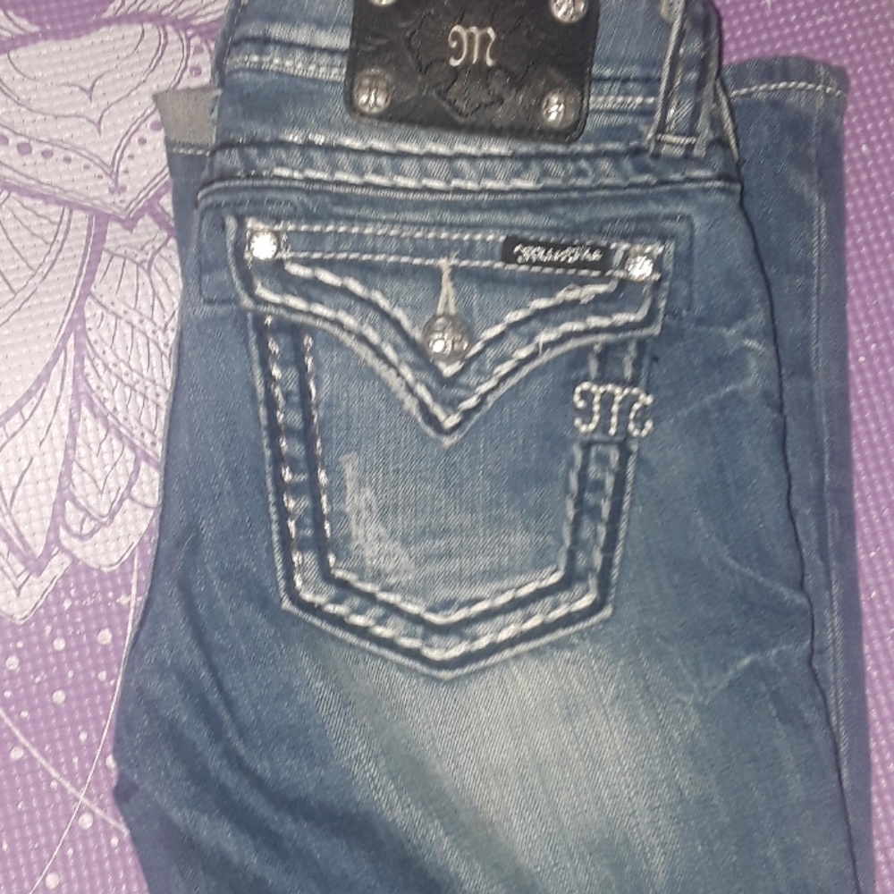 Miss Me Western Big Stich Jeans
